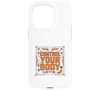 Control Mindset Strength Discipline Fitness Graphic Case for iPhone 15 Pro