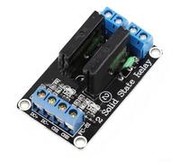 Control Module 12V DC Solid State Relay Board With LED Indicator High Level Trigger 1/2/4/8 Channel For PLC Automation Industrial System (D)