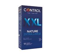 Control Nature XXL Condoms Extra Large Condoms, Pack of 12