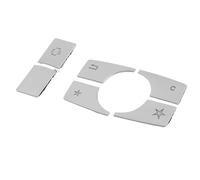 Control Panel Button Stickers Compatible With Benz For E-Class For W212 2010 2011 2012 2013 2014 2015 Car Center Console Multimedia Button Trim Sticker