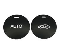 Control Panel Button Stickers Compatible With Benz For GLK-Class For W204 For W212 Car Console AC Air Conditioning AUTO Volume Buttons Cover Stickers(B)