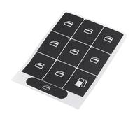 Control Panel Button Stickers Compatible with VW for Passat for B6 for Golf for MK5 Car Inner Stickers to Repair The Buttons High Grade