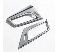 Control Panel Cover Trim For BMW 2 Series Active Tourer F45 F46 218i 2015-2018 Car Side Air Condition Vent Outlet Frame Trim Cover Sticker Decoration Interior Trim(Silver)