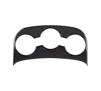 Control Panel Cover Trim for Dodge for Ram 1500 2500 3500 2013-2018 Front Cup Holder Cover Decals Carbon Fiber Interior Stickers Car Trim Sticker Decal