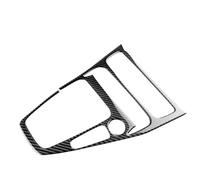Control Panel Cover Trim For Focus SE RS ST Ecoboost 2015 2016 2017 2018 LHD RHD Soft Carbon Fiber Sticker Car Central Control Gear Shift Panel Interior Panel Trim Cover(For RHD Black Carbon)