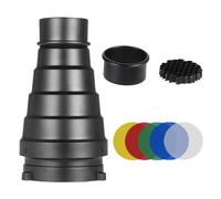 Control Panel for Studio Photography Includes Color and Strong ABS Construction Featuring Customizable Beam Spread Conical Beam Condenser Panels for Photography