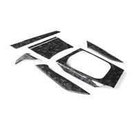 Control Panel Molding Cover For BMW I3 I4 G42 Center Console Instrument Air Outlet Panel Dry Carbon Fiber Interior Trim(20-22 7pc forging,G42)