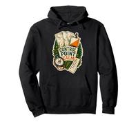CONTROL POINT CALM Trail Route Compass Pullover Hoodie