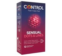Control - Ribbed & Dotted Condoms (12 pcs)