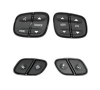 Control Switches Compatible With Chevrolet For Avalanche 2003-2006 For Trailblazer 2004-2009 4PCS Car Steering Wheel Switch Control Buttons OEM:21997738