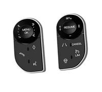 Control Switches Compatible With Land-Rover For Discovery 5 L462 2015 2016 2017 2018 2019 2PCS Steering Wheel Remote Control Switch Music Switch