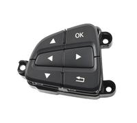 Control Switches Compatible With Mercedes-Benz For GLS SLC SL Class 2016 2017 2018 2019 Car Black Left Steering Wheel Button Assembly Trim Cover