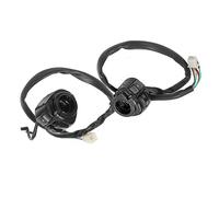 Control Switches MASO Motorcycle Handlebar Control Switches (Black), Fit for 1996-2012 Compatible with Harley Softail, Dyna, Sportster, V-ROD, Universal for 1" (25mm) Motorcycle Handle Bar