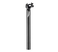 Control Tech One Alloy 10mm Offset Seatpost, 31.6x400mm, black, Laser-etched Logo