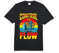 Control The Flow Chemical Process Engineer Comfort Colors Adult Heavyweight T-Shirt