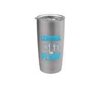 Control The Flow Chemical Process Engineer Plant Stainless Steel Insulated Tumbler
