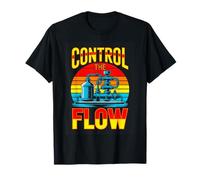 Control The Flow Chemical Process Engineer T-Shirt