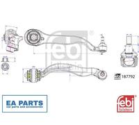 Control/Trailing Arm for MERCEDES-BENZ FEBI BILSTEIN 187792 NEW