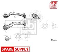 CONTROL/TRAILING ARM, WHEEL SUSPENSION FEBI BILSTEIN 185574
