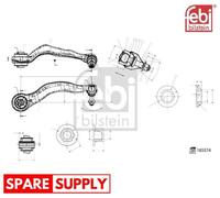 CONTROL/TRAILING ARM, WHEEL SUSPENSION FEBI BILSTEIN 185574