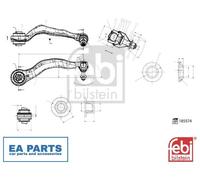 Control/Trailing Arm, wheel suspension for BMW G30 G31 FEBI BILSTEIN 185574