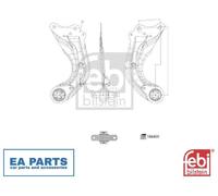 Control/Trailing Arm, wheel suspension for MAZDA 3 FEBI BILSTEIN 186459
