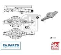 Control/Trailing Arm, wheel suspension for MAZDA CX-5 FEBI BILSTEIN 185608
