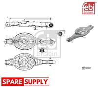 CONTROL/TRAILING ARM, WHEEL SUSPENSION FOR MAZDA FEBI BILSTEIN 185607
