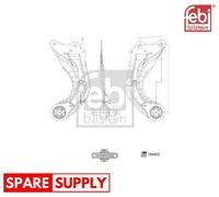 CONTROL/TRAILING ARM, WHEEL SUSPENSION FOR MAZDA FEBI BILSTEIN 186459