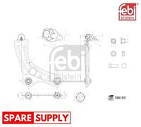 CONTROL/TRAILING ARM, WHEEL SUSPENSION FOR NISSAN FEBI BILSTEIN 188189