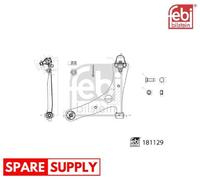 CONTROL/TRAILING ARM, WHEEL SUSPENSION FOR TOYOTA FEBI BILSTEIN 181129