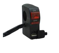 Control Turn Signal Horn Motorcycle Handlebar Switch Start Flameout ON OFF Button 5 Wire Connector Universal 22mm 7/8"