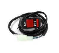 Control Turn Signal Horn Motorcycle Handlebar Switch Universal Accident Hazard Light On/Off Button