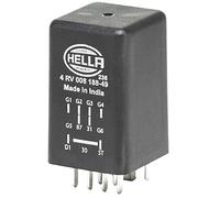 HELLA 4RV 008 188-491 Control Unit, glow plug system - 12V - 9-pin connector - after-glow capable - Number of Cylinders: 4