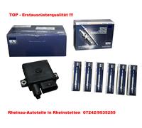 Control Unit/Glowing TIME + 6 Glow Plugs Beru gse102 - BMW X3 (E83), X5 (E53,
