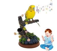 Control Voice Parrots | Cute Electric Battery Operated Control Voice Simulation Parrots | Sparrow Bird Electronic, Electric Parrot Induction Toy for Garden