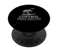 Control What You Can Elephant Growth Mindset Quotes PopSockets Adhesive PopGrip