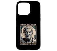 Control What You Can Stoic Philosophy Design for Thinkers Case for iPhone 15 Pro Max