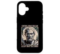 Control What You Can Stoic Philosophy Design for Thinkers Case for iPhone 16