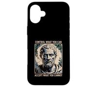 Control What You Can Stoic Philosophy Design for Thinkers Case for iPhone 16 Plus