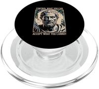 Control What You Can Stoic Philosophy Design for Thinkers PopSockets PopGrip for MagSafe