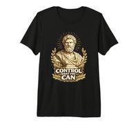 Control What You Can Stoic Philosophy Greek Statue Premium T-Shirt