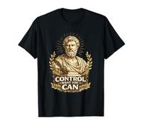 Control What You Can Stoic Philosophy Greek Statue T-Shirt