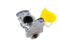 Control Yellow Aluminum Gladhand Coupling M22x1.5 Female Threads DIN 74254