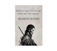 Control Your Anger. If You Are Angry at Others, They Will Control You. Miyamoto Musashi - Motivational Quotes Canvas Poster Wall Art Decor Print Picture Paintings for Living Room Bedroom Decoration Un