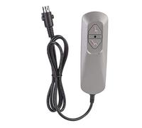 Controlador de interruptor de Silla reclinable eléctrica Control remoto Manual de 2 botones para elevación de sofá 5 V Material ABS duradero Tipo de accionamiento directo de alta