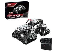 ControlCraze 3D Metal Model Kit,Truck Electric RC Off-Road Car Steampunk Mechanical DIY Assembly Puzzle for Adults, Engineering Toy Gift, Collectible Model Building Kit