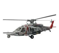 ControlCraze F09-H SH60 Seahawk RC Helicopter with Camera, Yu Xiang 2.4G 8CH Remote Control Aircraft, Dual Brushless Wingless, 6G/3D Stunt Copter Model for Adults-1:47 Scale (RTF Version/Grey-red)