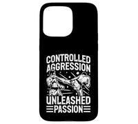 Controlled Aggression unleashed Passion Muay Thai Case for iPhone 15 Pro Max