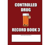 Controlled Drug Record Book 3: Shift Count Only